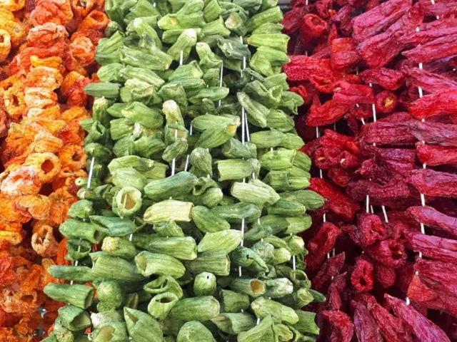 Dolmalık Kuruluklar — Dried Vegetables for Stuffing